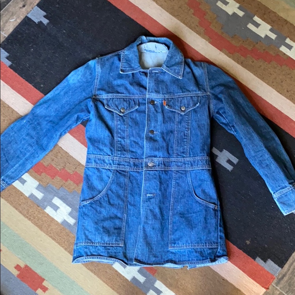 Vintage Levi’s denim chore coat!